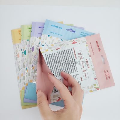 주문 애완동물 식품 Ziplock 서지 포지 포장 래미네이트 플라스틱 디지털 인쇄 online manufacture