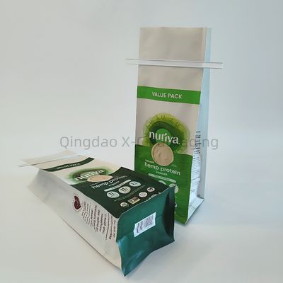 주문 맞춤형 인쇄 된 8 면 봉인 가방 틴 넥타이 서 서 포지 재 닫을 수 있는 식품 포장 online manufacture