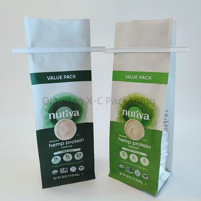 주문 OEM 8 사이드 시일 포스 사이드 구세트 지퍼 퀘어 바닥 구세트와 재 닫을 수 있습니다. online manufacture