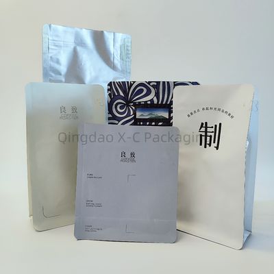 주문 커피 식품 보관용 맞춤형 재사용 가능한 8면 봉인 가방 BRC 승인 online manufacture
