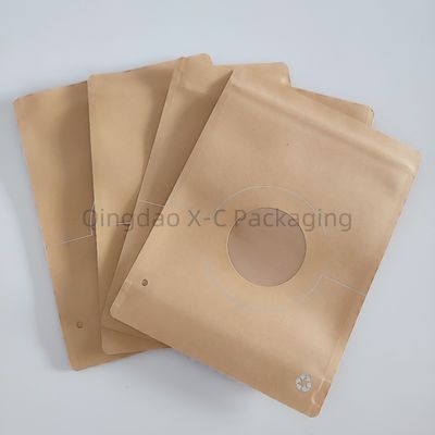 주문 오픈 톱 플라인 디자인 크래프트 종이 가방, 주문 인쇄된 브라운 종이 쇼핑 가방 online manufacture