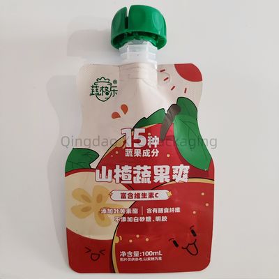 주문 식품 포장 스푸트 액체 서식 포스 코너 스푸트 가방 환경 친화적 online manufacture