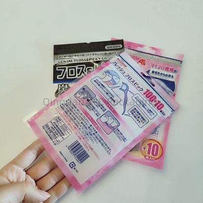 식품 등급 3 사이드 밀폐 봉지 지퍼 치아 어라이너 포지 포지 포지