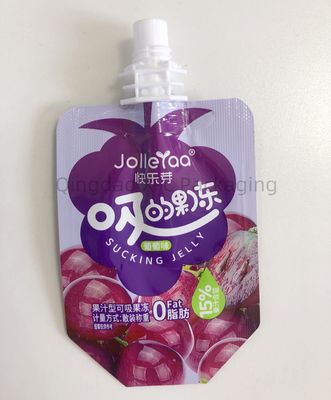 그래버 프린팅 사용자 지정 포장 가방 유연한 플라스틱 스탠업 포스 간식